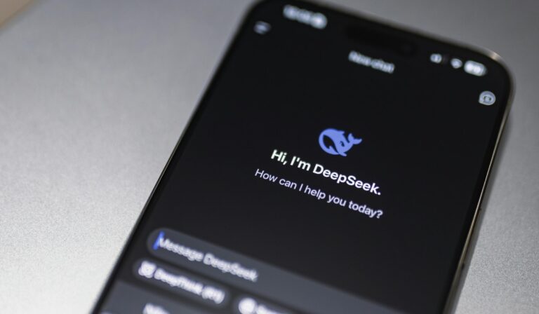 DeepSeek AI on phone